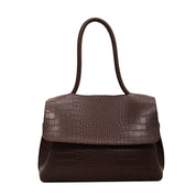 Alicia | Chic Crocodile Pattern Large Capacity Women's Crossbody Handbag