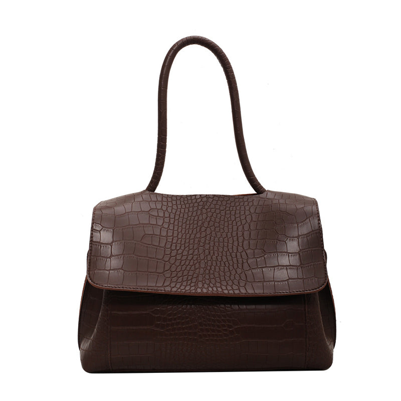 Alicia | Chic Crocodile Pattern Large Capacity Women's Crossbody Handbag