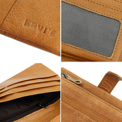 Teresa | RFID-Secure Vintage Leather Travel Wallet