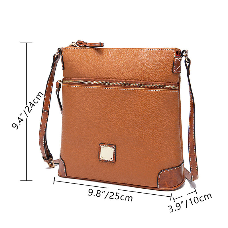 Nola | Women's Retro Leather Crossbody Messenger Sling Bag