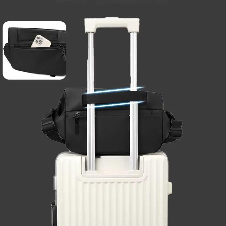 Leslie | Anti-Theft Expandable Crossbody Messenger Sling Travel Bag