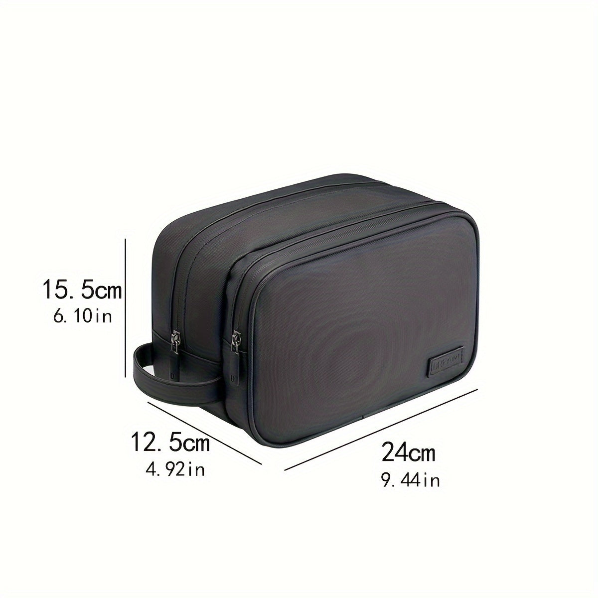 Kamiyah | Portable and Compact Dual-Layer Travel Essentials Bag