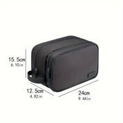Kamiyah | Portable and Compact Dual-Layer Travel Essentials Bag