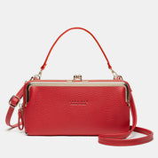 Spacious and Versatile Kiss-lock Crossbody Phone Bag