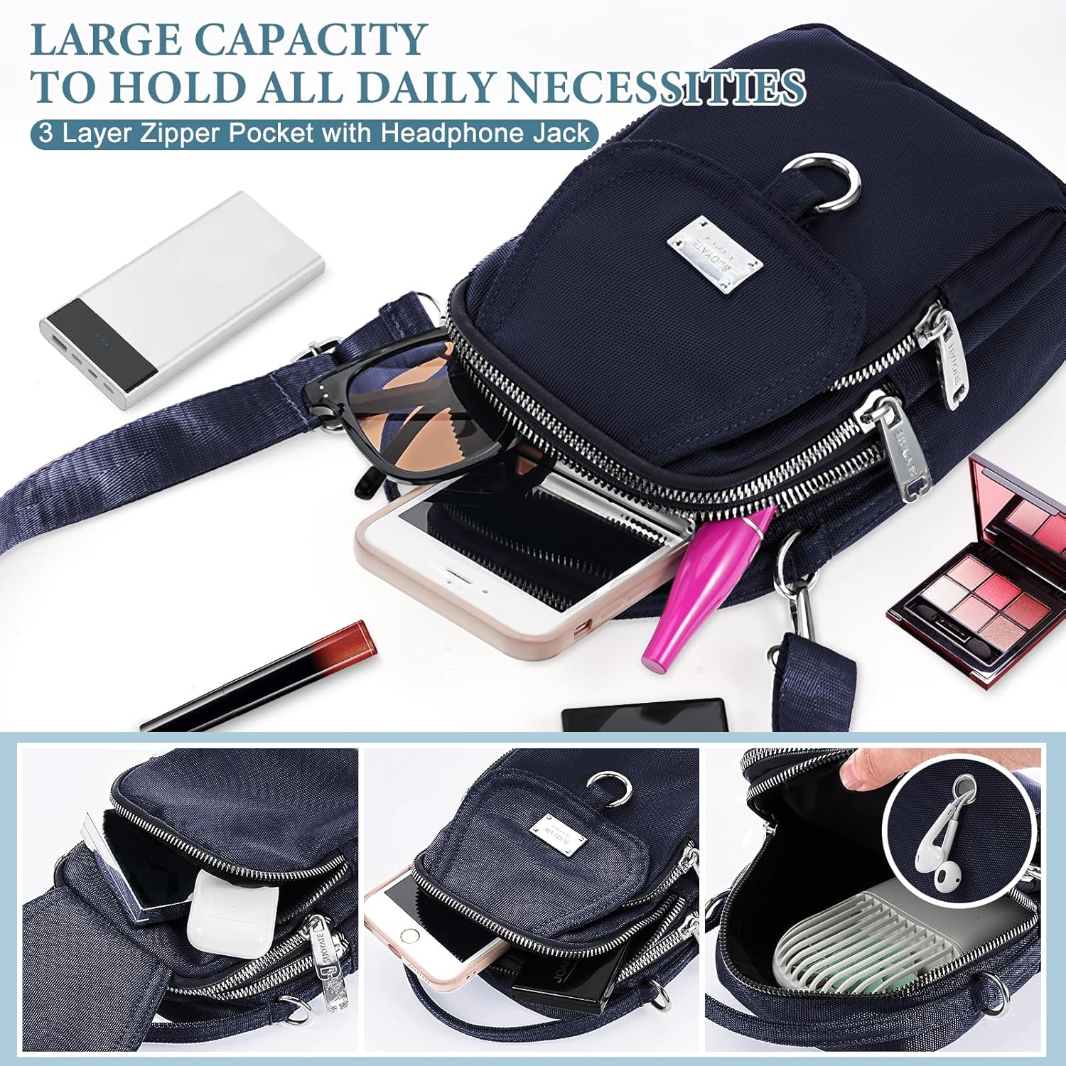 Hayden | Waterproof Mini Crossbody Sling Bag