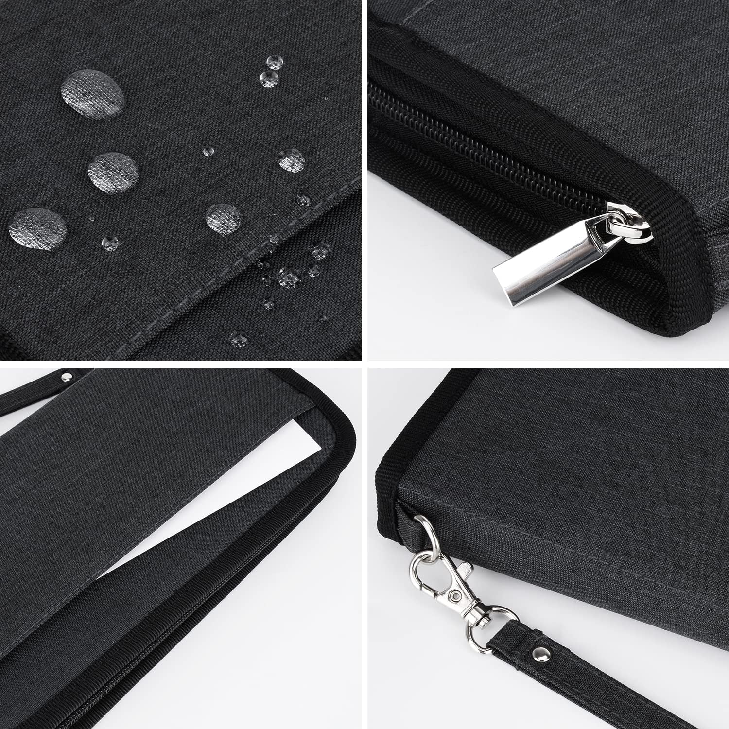 Zayla | Waterproof Passport Wallet with Hand Strap