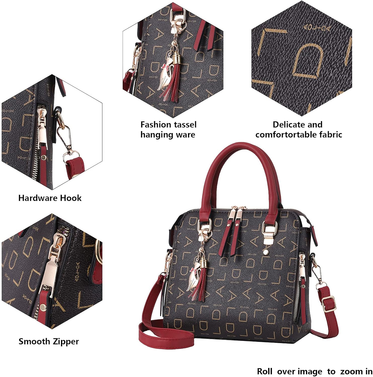 Jude | Stylish Tassel Crossbody Bag