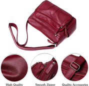 Aria | Waterproof Leather Crossbody Bag