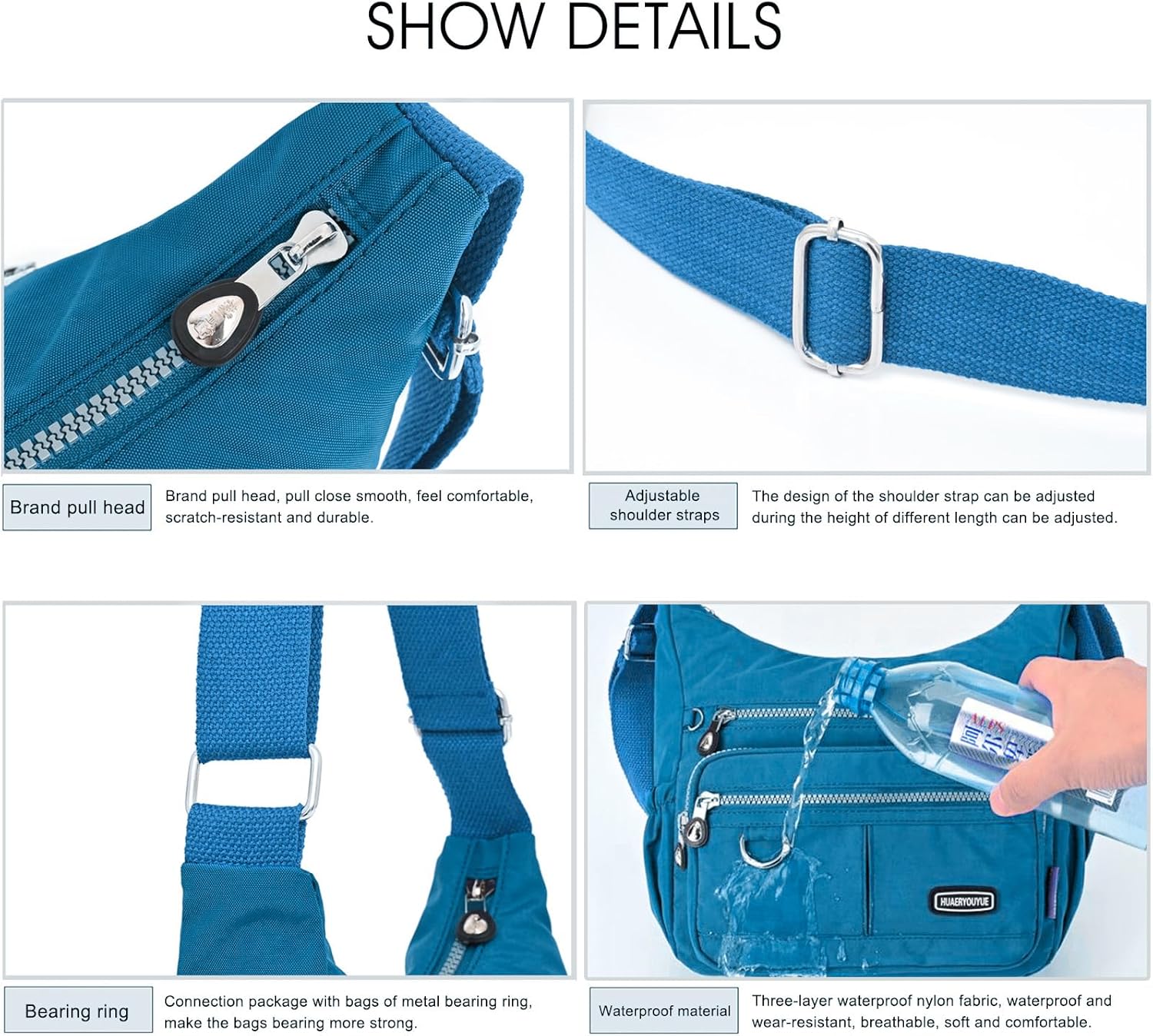 Amaia | Urban Explorer Multi-Pocket Crossbody