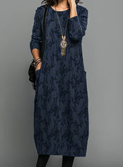 LEAH | Chic Winter Dress with Stylish Pockets - Lizabella Fashion