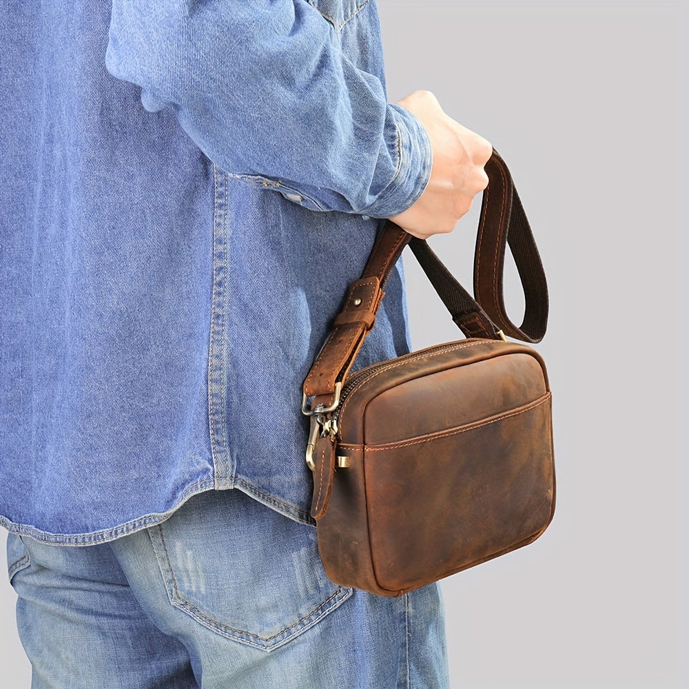 Alonso | Premium Cowhide Leather Crossbody Sling Bag