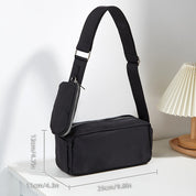 Zoe | Anti-Theft Crossbody Bag | Waterproof Nylon