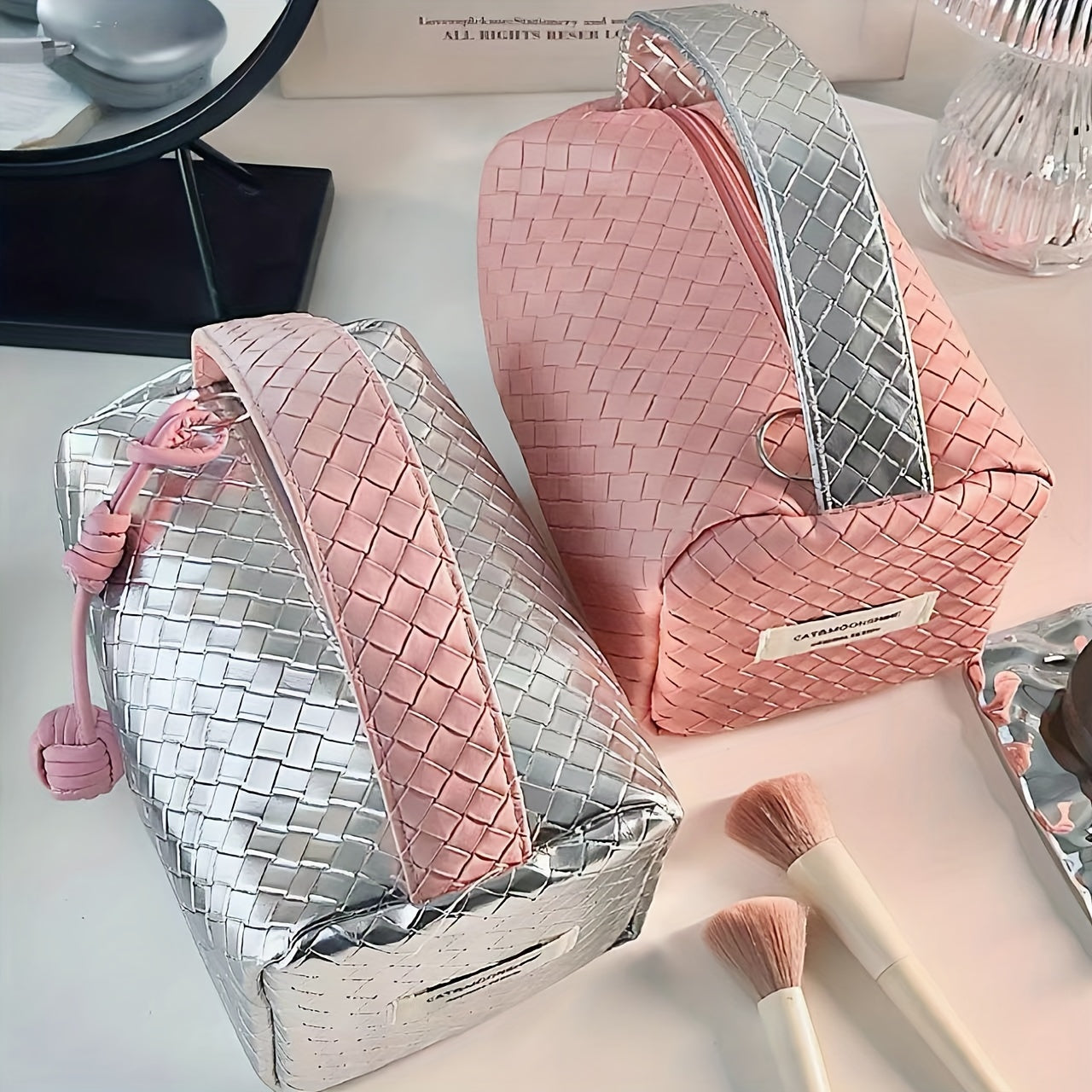 Zoya | Large Waterproof Travel Cosmetic Makeup Case