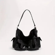 Jayceon | Large Capacity Punk Motorcycle Leather Crossbody Messenger Bag