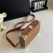 Amelie | Women's Chic Woven Crossbody Sling Bag