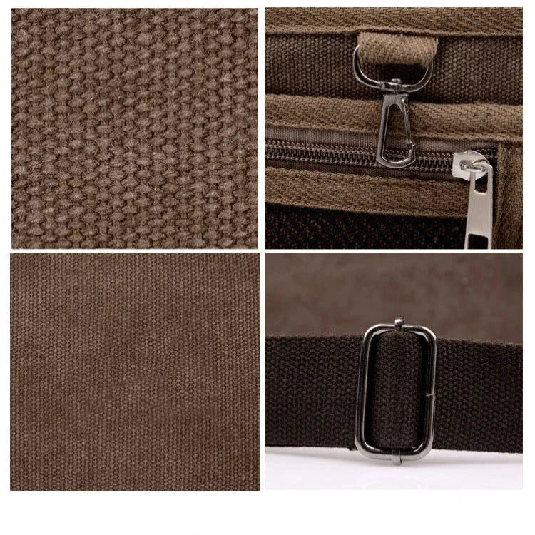 Boone | Men's Canvas Crossbody Messenger Travel Bag