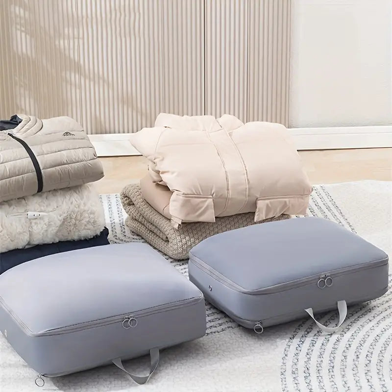 Anais | Ultra Space-Saving Compression Packing Cube for Travel and Bedding Storage