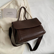 Alicia | Chic Crocodile Pattern Large Capacity Women's Crossbody Handbag
