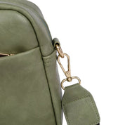 Hattie | Triple Zip Women's Crossbody Travel Bag