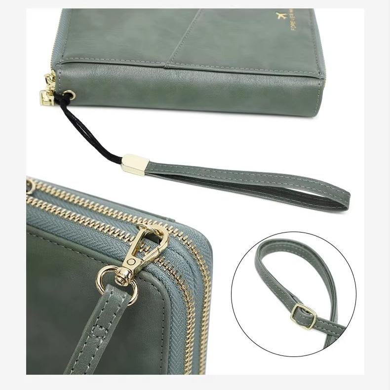 Dalia | Secure & Organized RFID Blocking Passport Holder Wallet