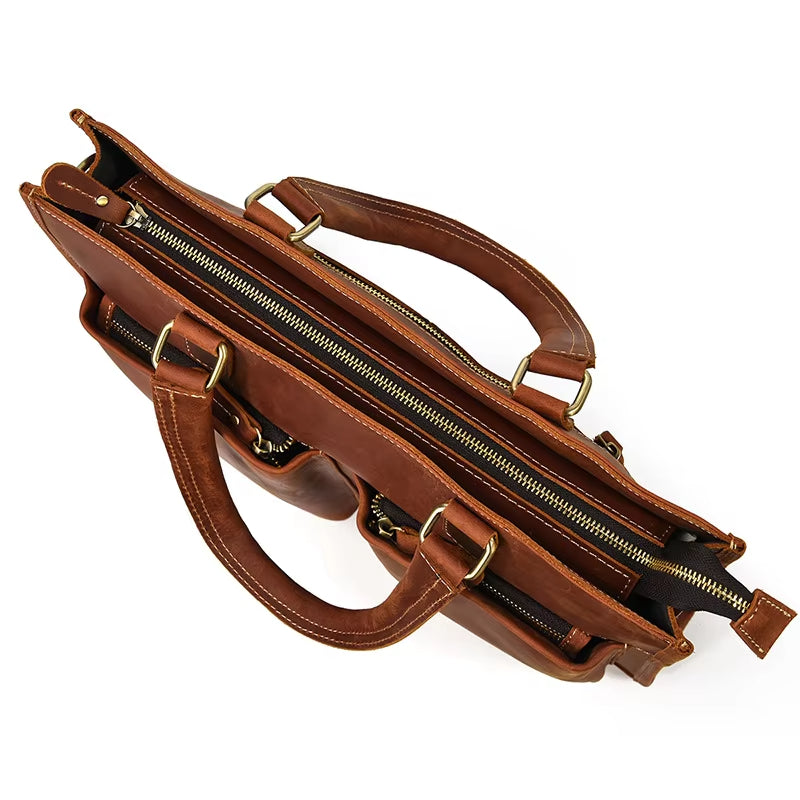 Jamieson | Classic, Durable, & Timeless Crossbody Messenger Handbag