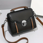 Mallory | Women's Retro Buckle Leather Crossbody Handbag