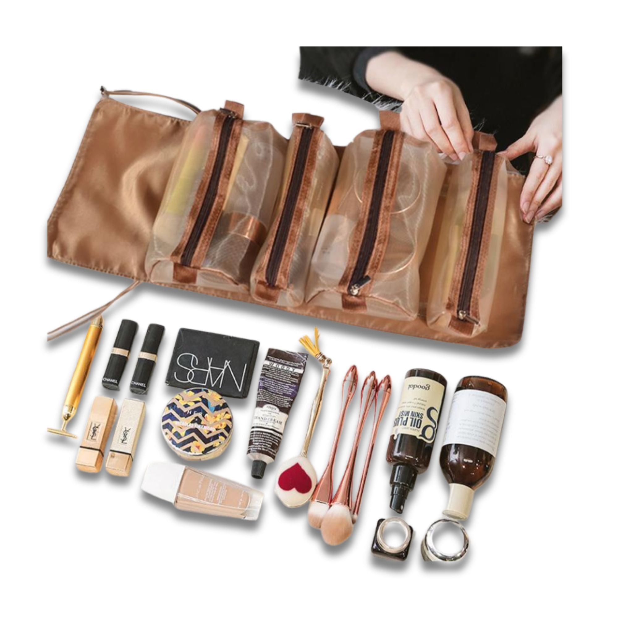 Aspyn | 4-in-1 Toiletry Organiser Bag