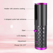 Janiyah | Cordless Automatic Hair Curler