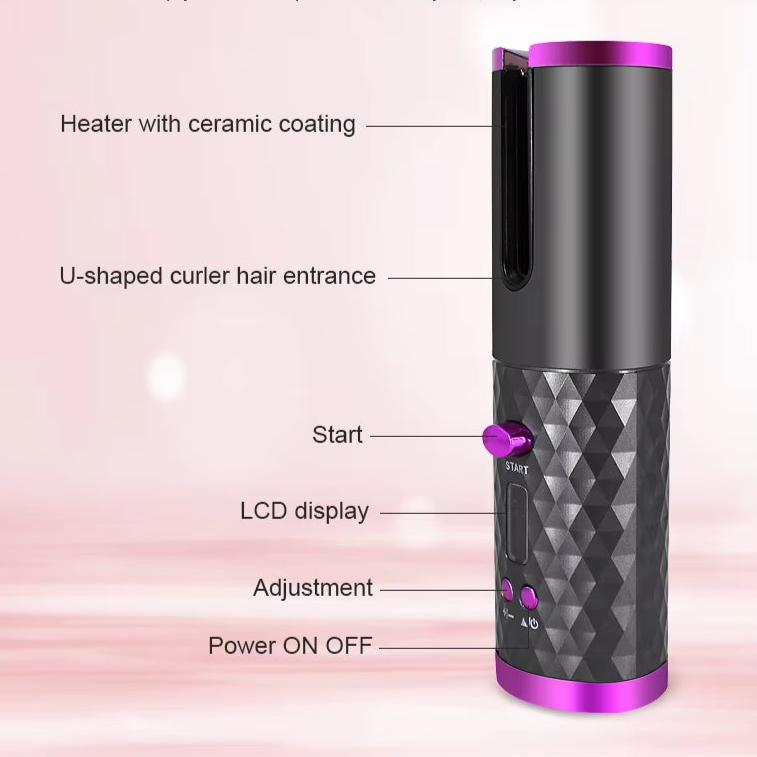 Janiyah | Cordless Automatic Hair Curler