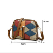 Bria | Women's Patchwork Design Mini Crossbody Sling Bag
