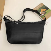 Alaya | Retro Leather Large Crossbody Chest Travel Bag