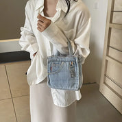 Lisa | Chic Denim Mini Crossbody Sling Handbag