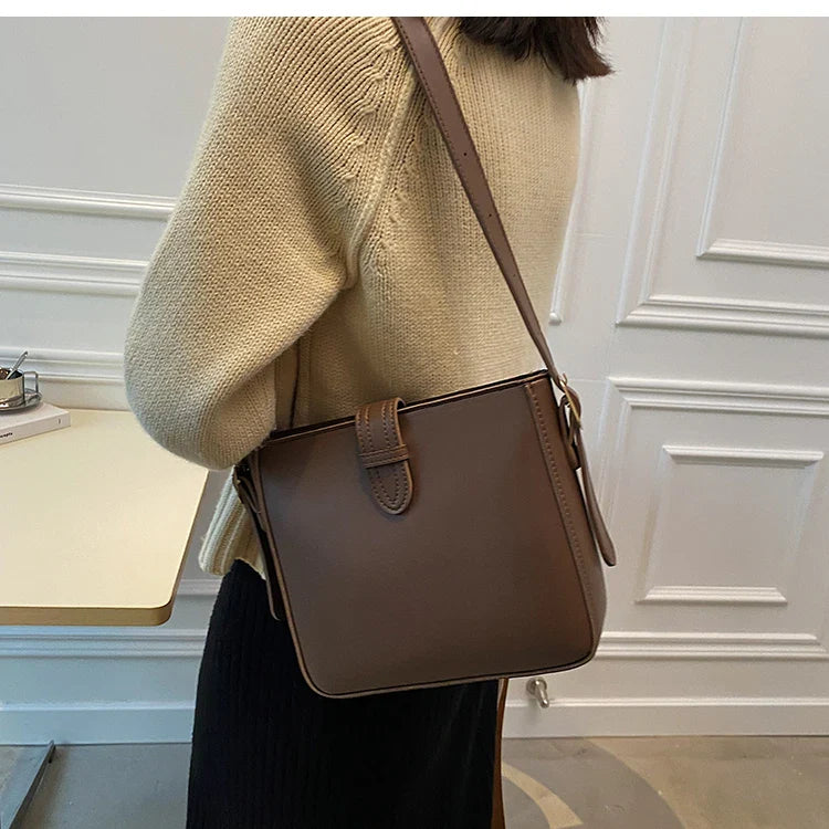Skye | Large Capacity PU Leather Crossbody Messenger Sling Bag