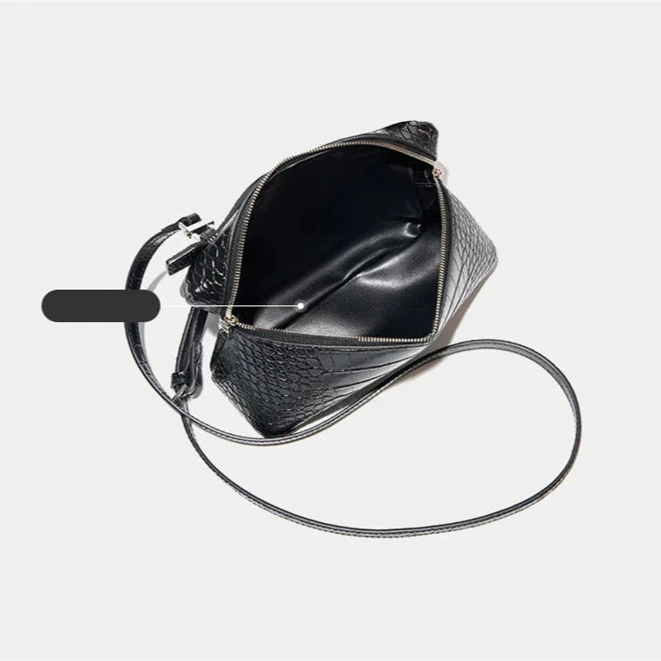 Elisa | Women's Leather Top-Handle Crossbody Sling Handbag