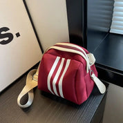 Dorian | Striped Oxford Crossbody Bag
