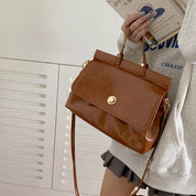 Miracle | Women's Chic Vintage Faux Leather Crossbody Messenger Handbag
