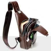 Stylish Men's Vintage Anti-Theft Sling Bag