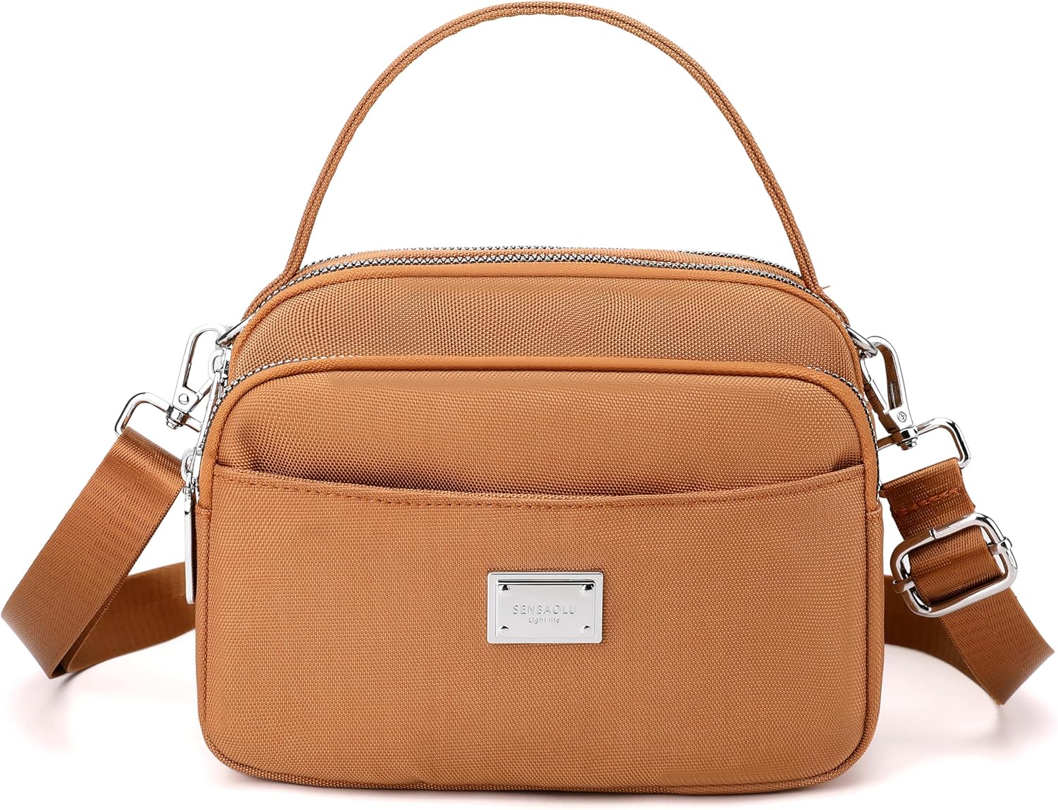 Sasha | Compact Multi-Pocket Crossbody Bag
