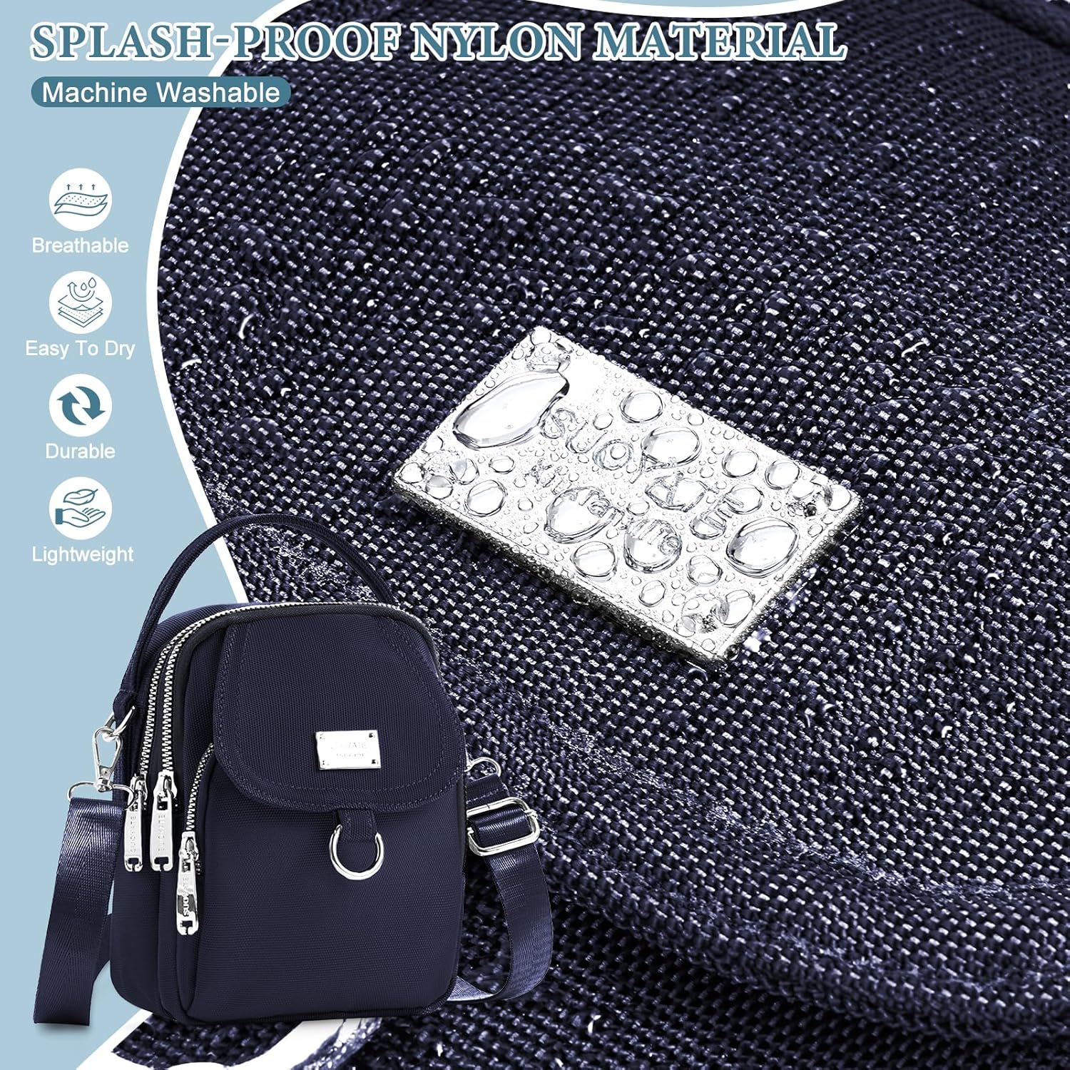 Hayden | Waterproof Mini Crossbody Sling Bag