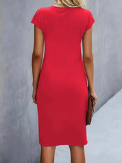 Ava | Chic Crew Neck Dress – Effortless Day-to-Night Sophistication