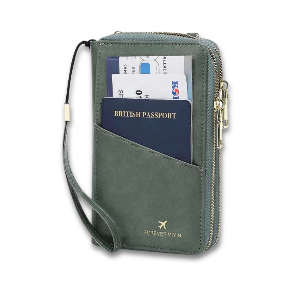 Dalia | Secure & Organized RFID Blocking Passport Holder Wallet