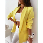 Ursulav | Women's Elegant Long Blazer | Work