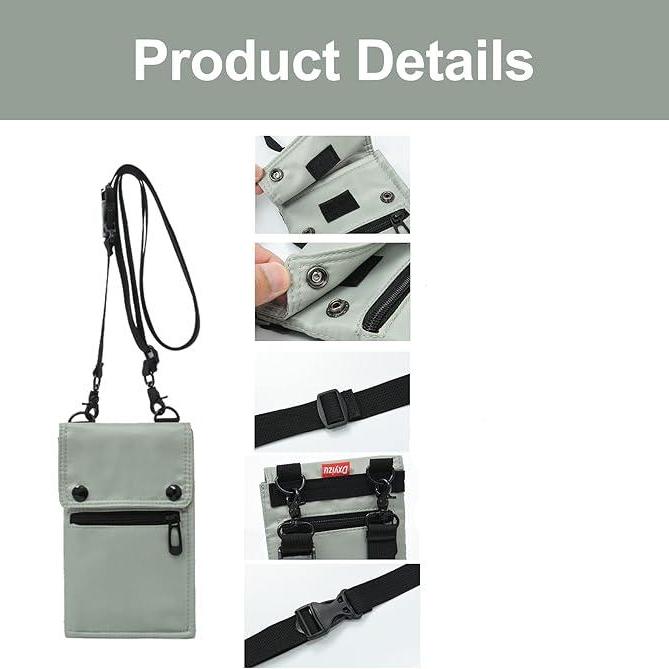 Alex | Stylish and Functional Crossbody Folding Design Travel Wallet