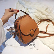 Janelle | Mini Flap Crossbody Sling Handbag Backpack with Top Handle