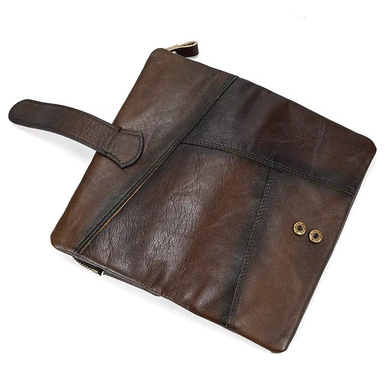 Hunter | Vintage Genuine Leather Travel Wallet with RFID Blocking