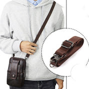 Samson | Vintage Leather Men's Crossbody Waist Bum Bag