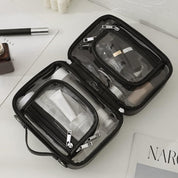 Baylee | Clear Crossbody Travel Cosmetic Bag Organiser