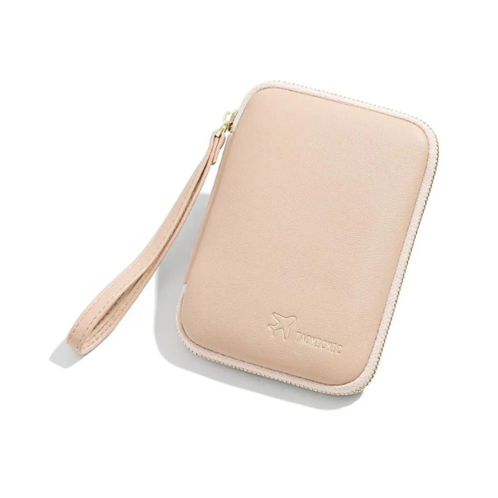 Robin | Elegant PU Leather Passport Holder Travel Wallet