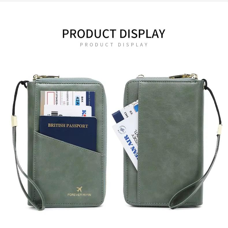 Dalia | Secure & Organized RFID Blocking Passport Holder Wallet