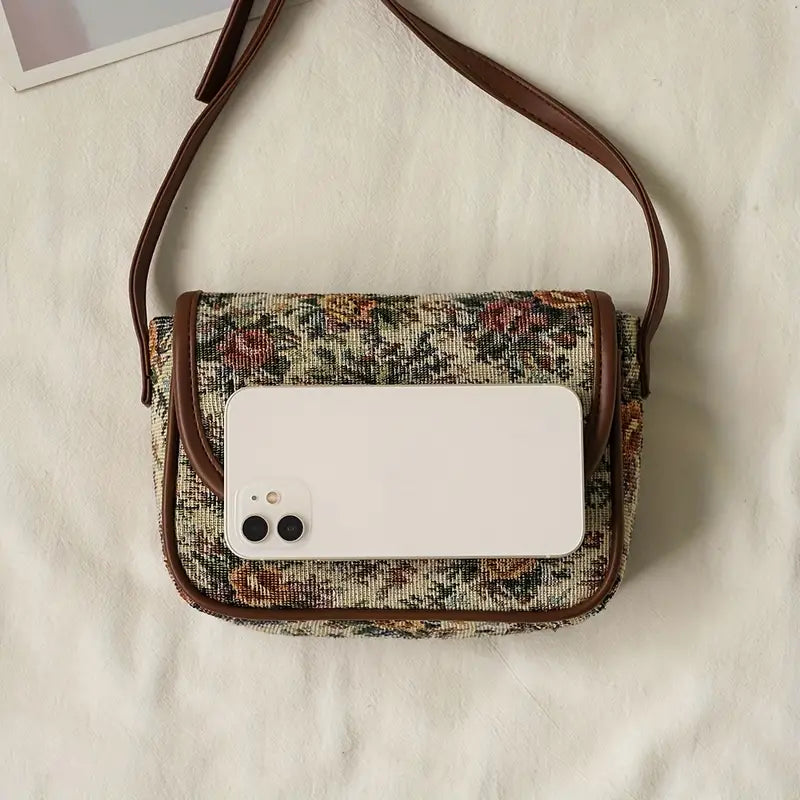 Saige | Women's Embroidered Boho Small Crossbody Sling Bag